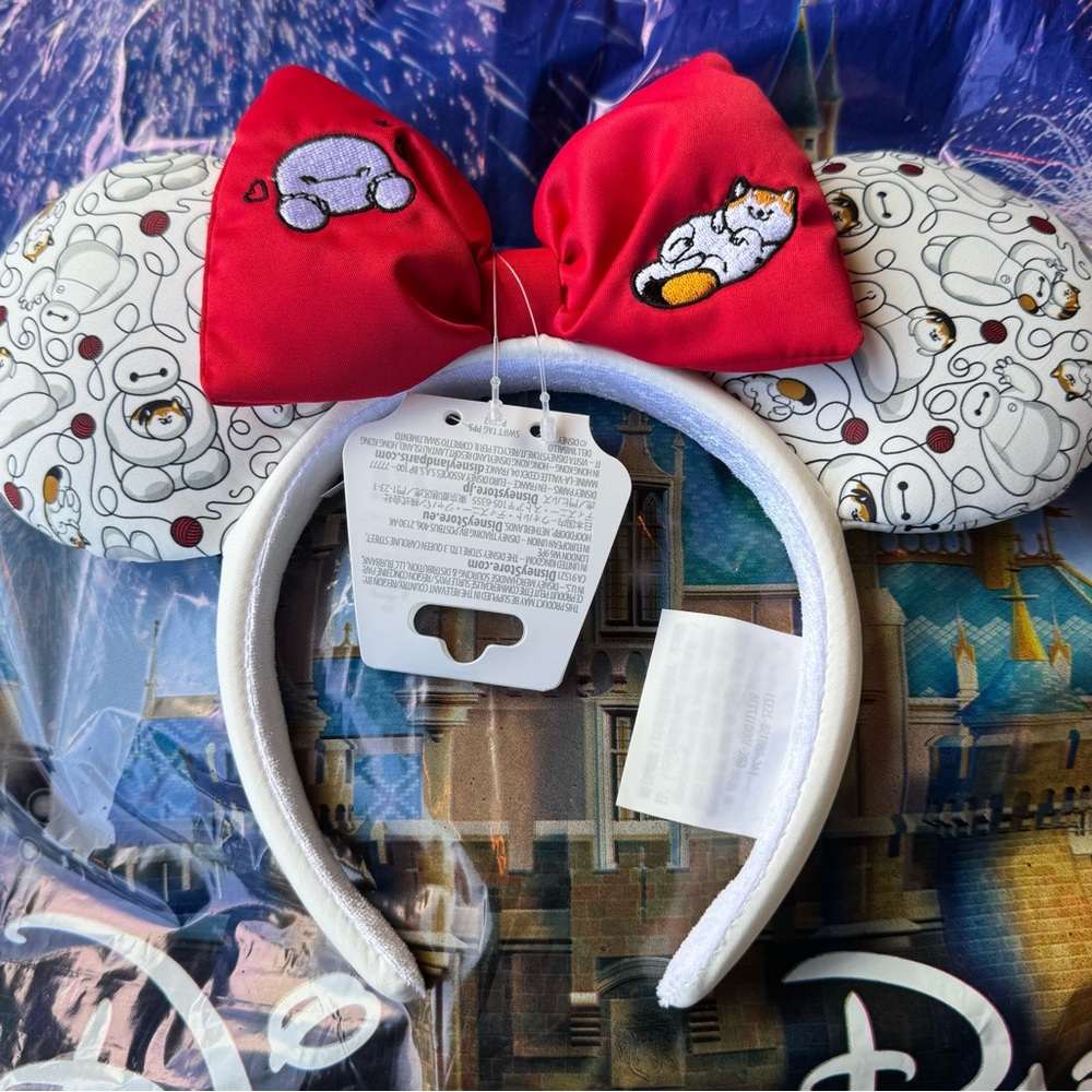 Baymax Mochi 2026 Disney Parks Minnie Ears Headband Big Hero 6
